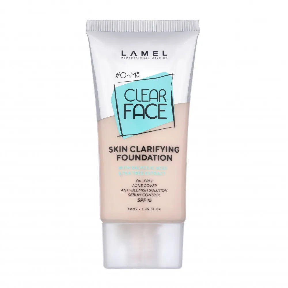 LAMEL OhMy Clear Face Foundation No. 401 40ml - Kosmetika