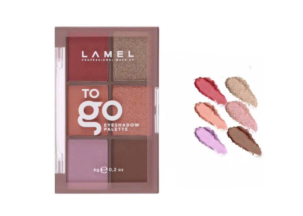 LAMEL OhMy Eyeshadow Palette To Go Nr. 404 6g - Kosmetika