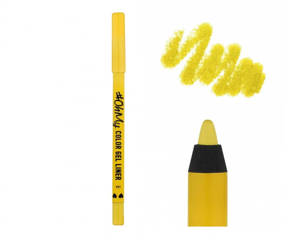 LAMEL OhMy Gel Pencil for Eyes Color Liner Nr. 404 - geltonas 1.4g - Kosmetika
