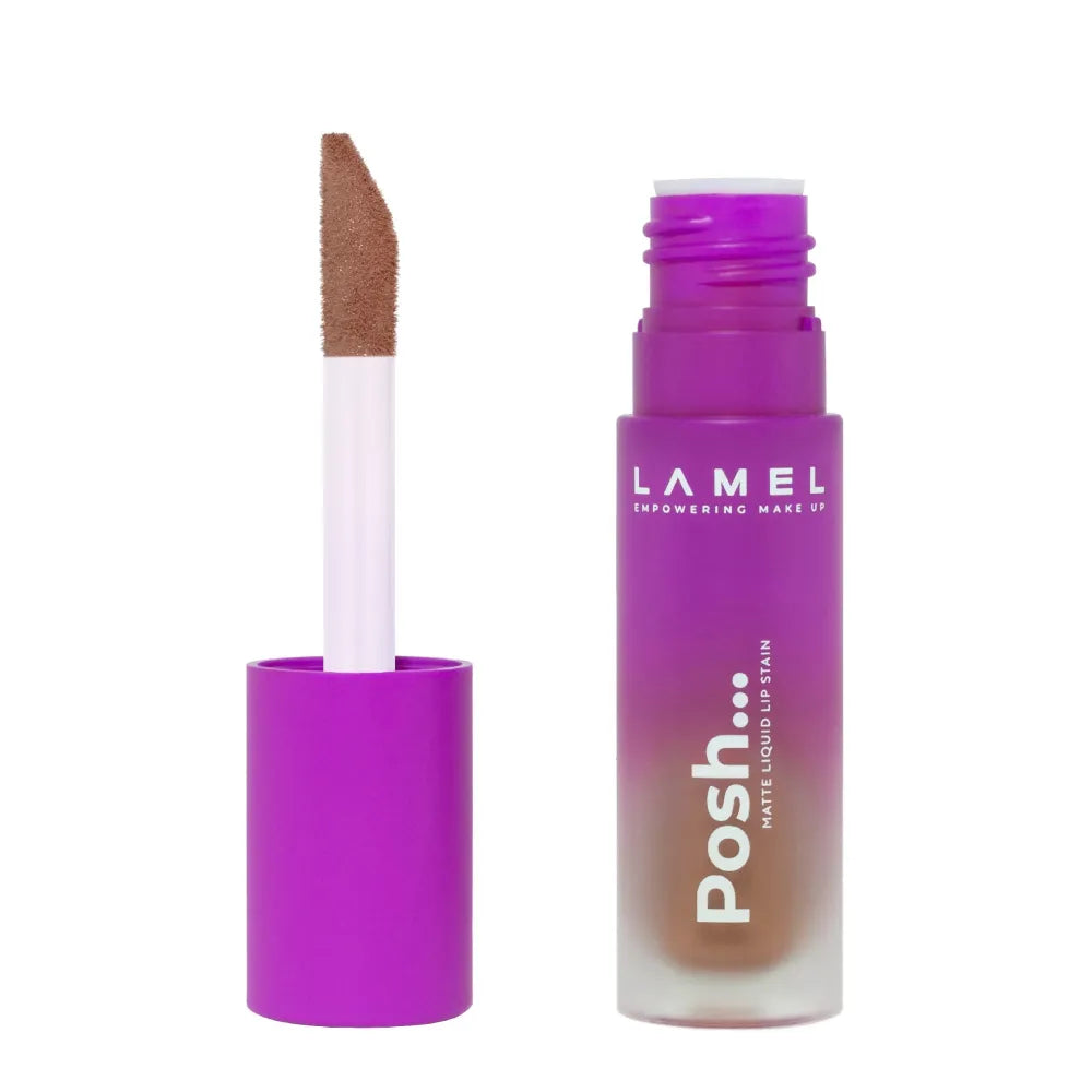 LAMEL Posh Matt skysti lūpų dažai nr. 402 - Kosmetika