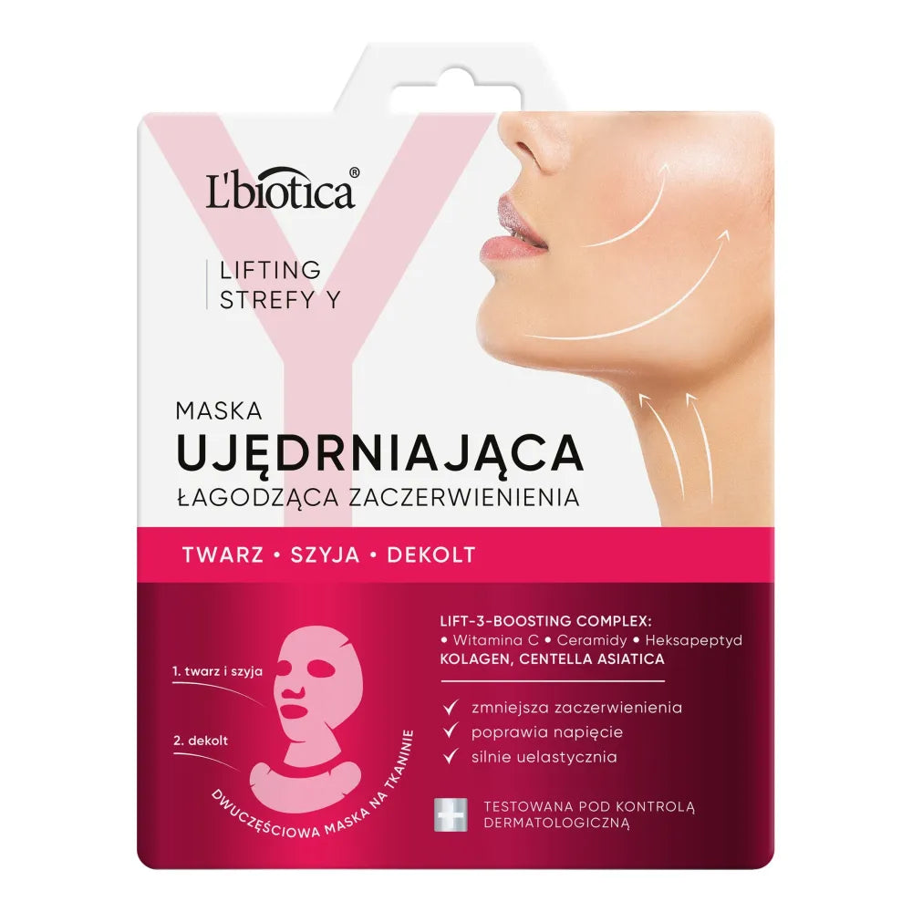 L’BIOTICA Y Zone Lifting Firming kaukė kuri ramina paraudimą - Kosmetika