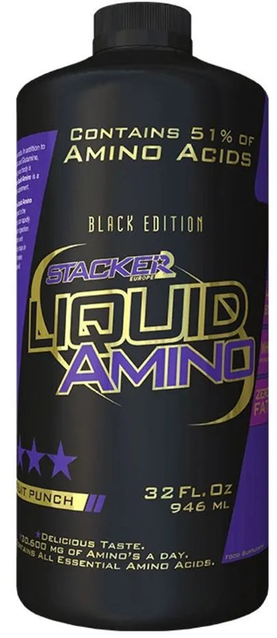 Liquid Amino Fruit Punch - 946 ml - Stacker2 Europe - Sporto papildai