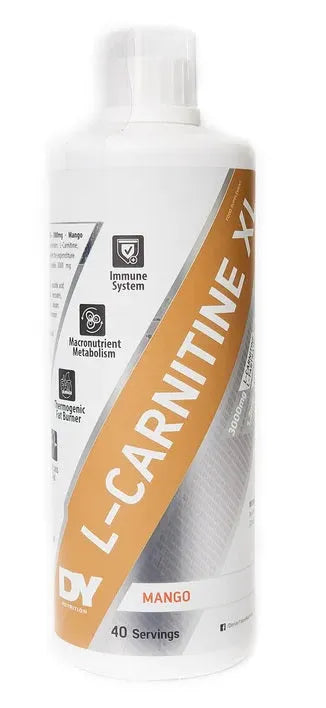 Liquid L-Carnitine XL Mango - 1000 ml - Dorian Yates - Sporto papildai