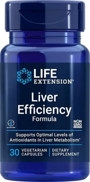 Liver Efficiency Formula - 30 vcaps - Life Extension - Papildai