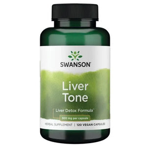 Liver Tone - Kepenų tonas - 300 mg - N120 - Swanson - Papildai