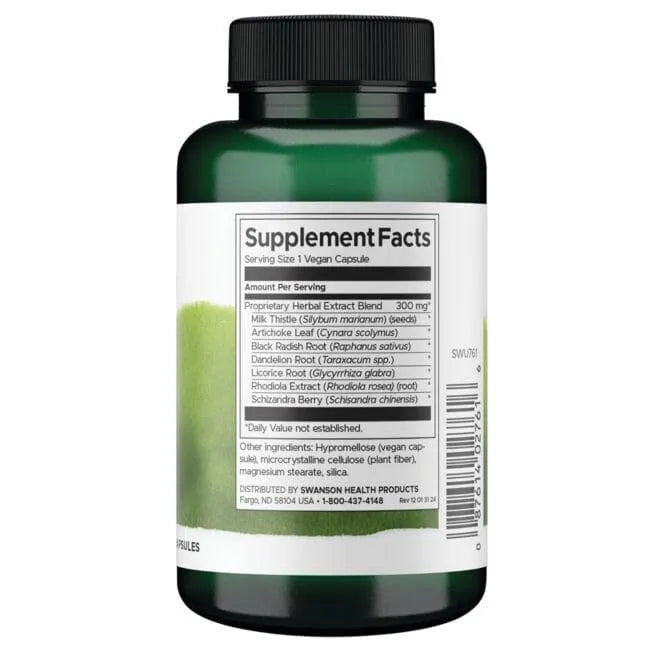 Liver Tone - Kepenų tonas - 300 mg - N120 - Swanson - Papildai