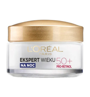 Loreal Age Expert 50+ Stangrinantis Naktinis Kremas 50ml - Kosmetika