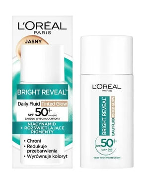 LOREAL Bright Reveal Tinted Face Fluid SPF50+ - Kosmetika