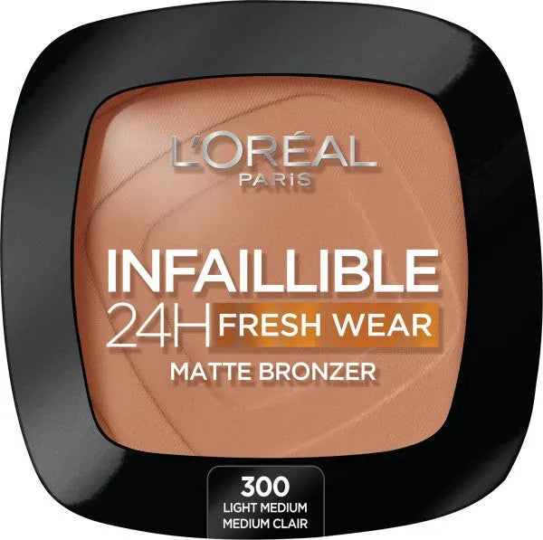 LOREAL INFAILLIBLE BRONZER 300 CO9GR - 9g - kompaktinė pudra - Kosmetika