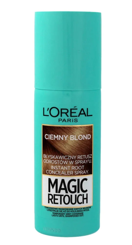 Loreal Magic Retouch purškiklis šaknims atnaujinti nr. 4 Tamsiai šviesūs 75ml - Kosmetika