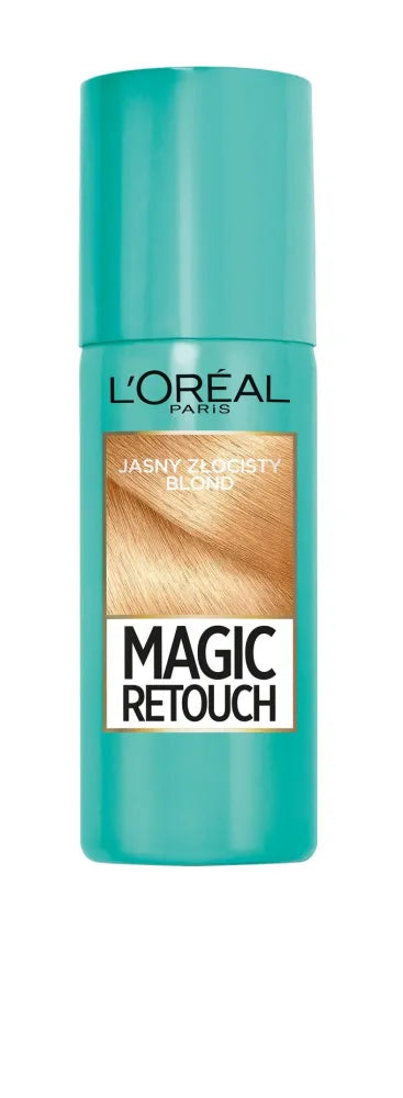 Loreal Magic Retouch purškiklis šaknims atnaujinti nr. 9 Šviesiai auksinė blondinė 75ml - Kosmetika