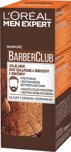 Loreal Men Expert Barber Club Aliejus ilgam barzdai ir odai 30ml - Kosmetika