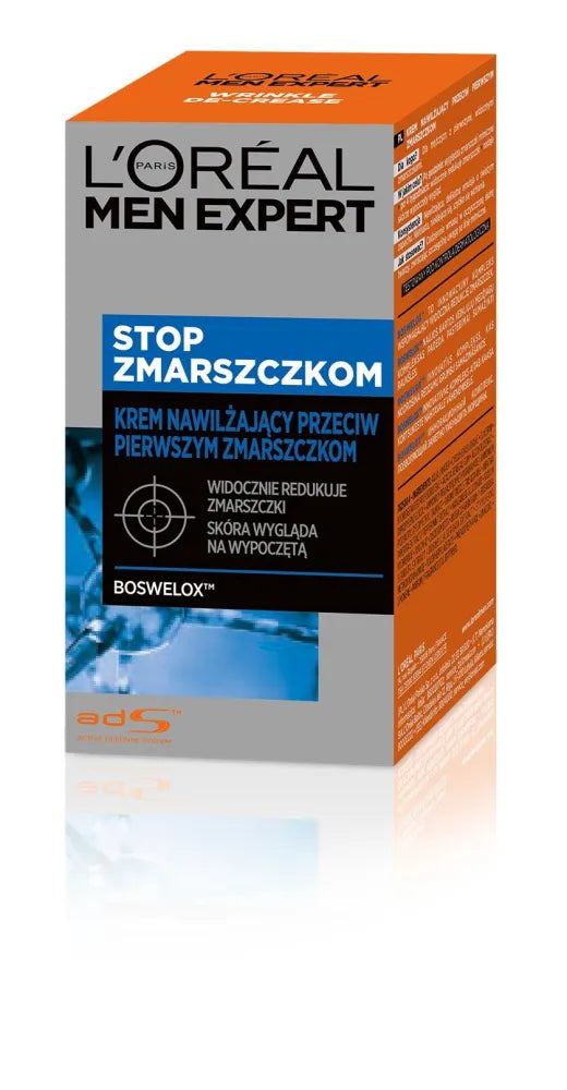 Loreal Men Expert Drėkinamasis Kremas Prieš Raukšles 35+ 50ml - Kosmetika