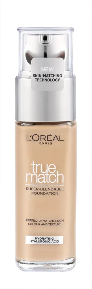 Loreal True Match Foundation 3D/3W Auksinis Bežinis 30ml - Kosmetika