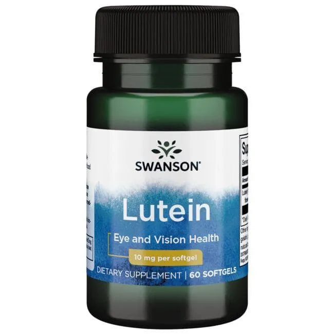 Lutein - Liuteinas - 10 mg - N60 - Swanson - Papildai