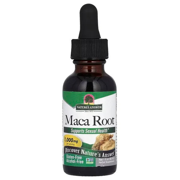 Maca Root 1000mg - 30 ml. - Nature’s Answer - Papildai