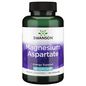 Magnesium Aspartate - Energijai - 685 mg - N90 - Magnio aspartatas - Swanson - Papildai