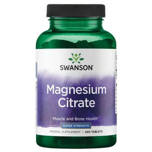 Magnesium Citrate - Magnio citratas - N250 - Swanson - Papildai