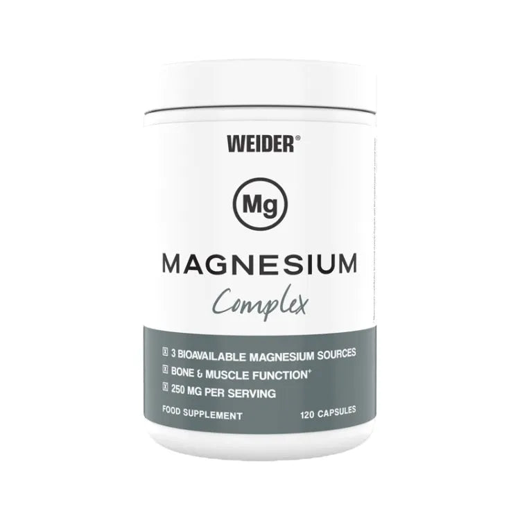 Magnesium Complex - 120 caps - Weider - Sporto papildai