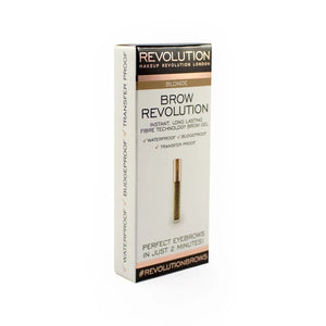 Makeup Revolution Brow Gel Šviesiaplaukė 3.8g - Kosmetika
