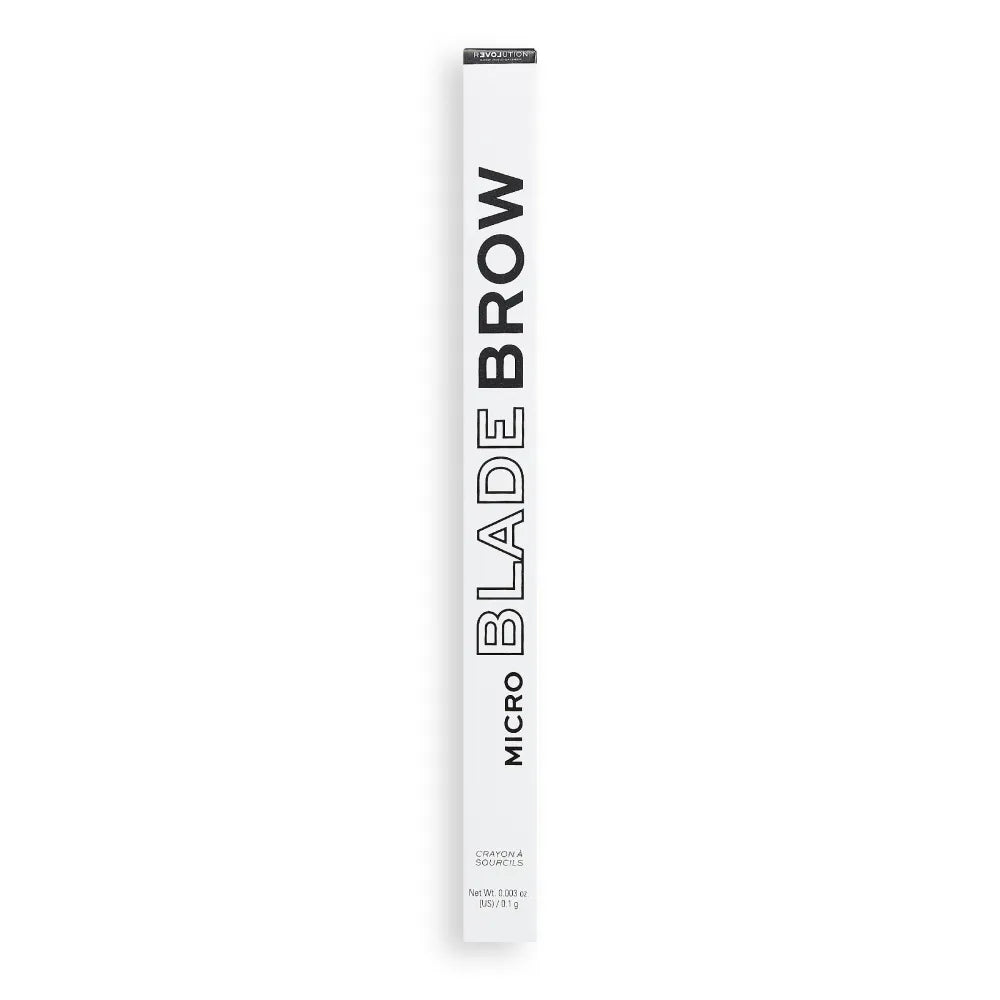 Makeup Revolution Relove Blade Brow Pencil - dvipusis antakių pieštukas Rudas 1vnt - Kosmetika