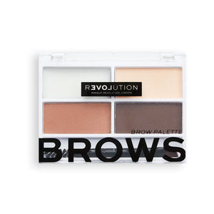 Makeup Revolution Relove Brows Brow Shaping Palette - Medium 1pc - Kosmetika