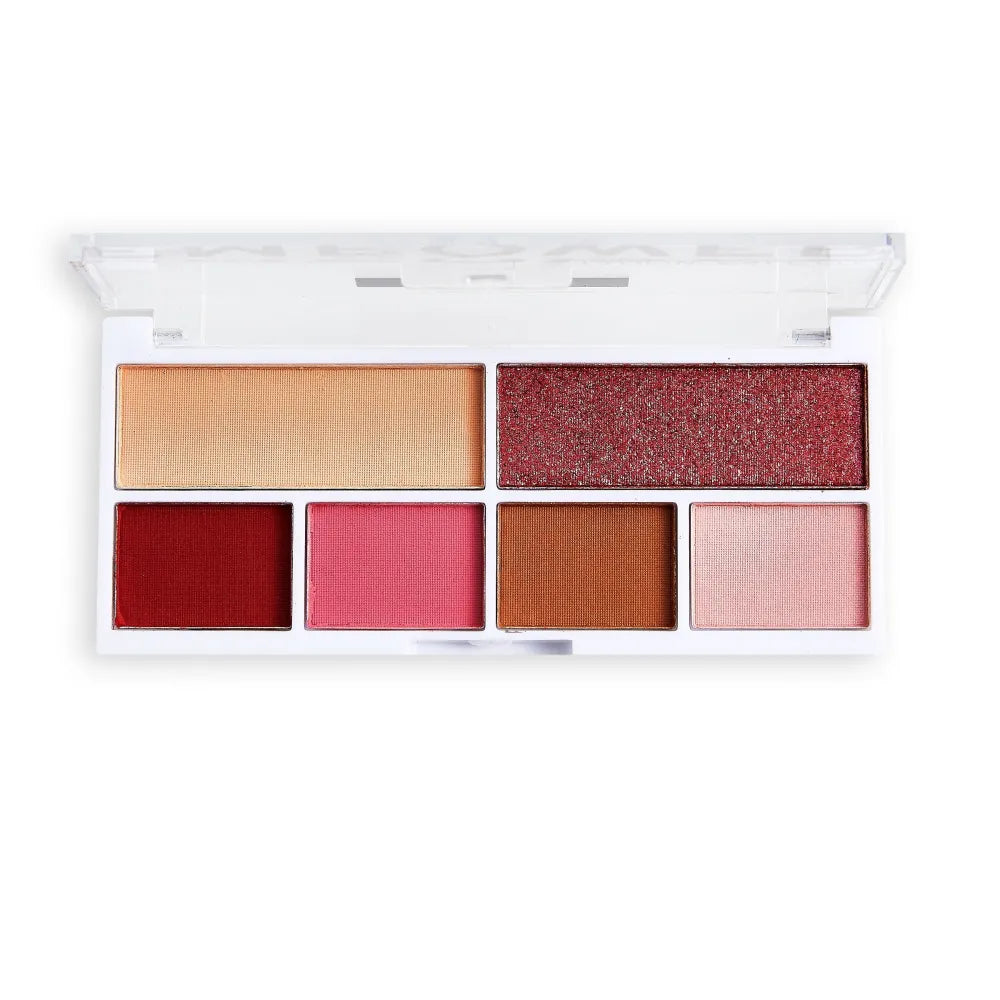 Makeup Revolution Relove Eyeshadow Palette (6) Empower 1vnt - Kosmetika
