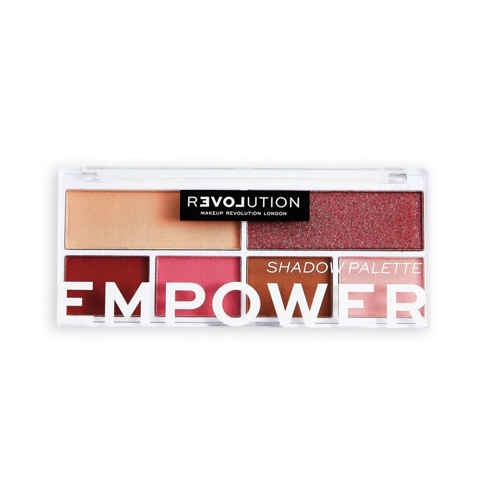 Makeup Revolution Relove Eyeshadow Palette (6) Empower 1vnt - Kosmetika