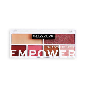 Makeup Revolution Relove Eyeshadow Palette (6) Empower 1vnt - Kosmetika