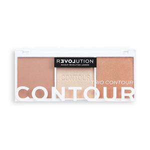 Makeup Revolution Relove Veido kontūravimo paletė Trio - Baked Sugar 1vnt - Kosmetika