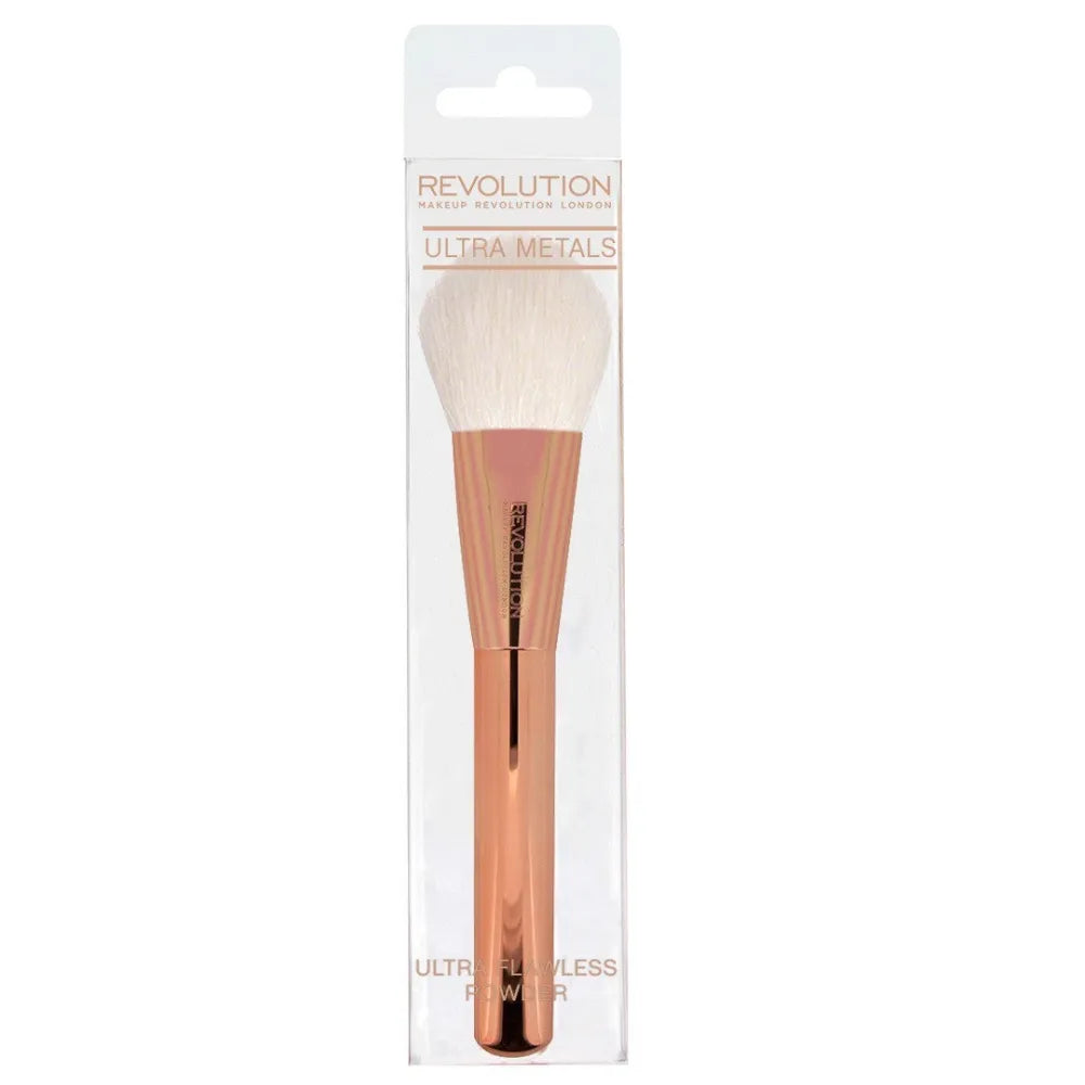 Makeup Revolution Ultra Metals Flawless Powder Brush F301 1 vnt - Kosmetika