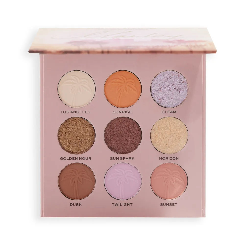 Makeup Revolution X Marley by Marlena Sojka Holivudo akių šešėlių paletė (9) 1 vnt - Kosmetika
