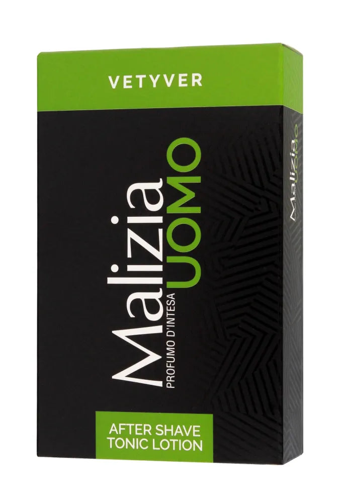 MALIZIA VETYVER Aftershave. Žalias - Kosmetika