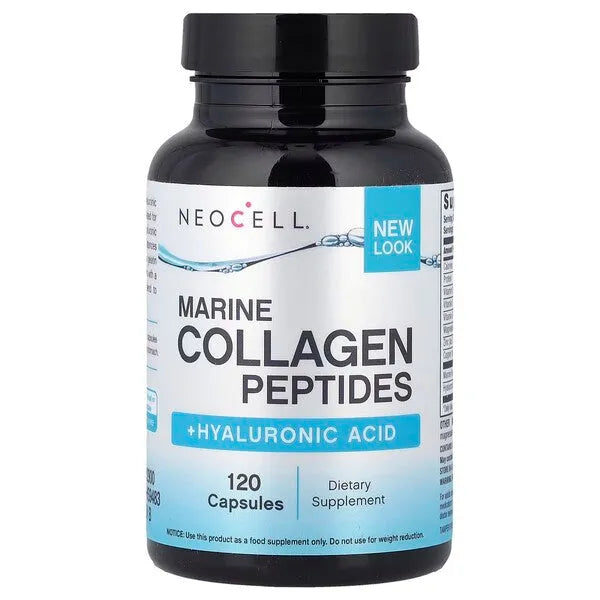 Marine Collagen Peptides - 120 caps - NeoCell - Papildai