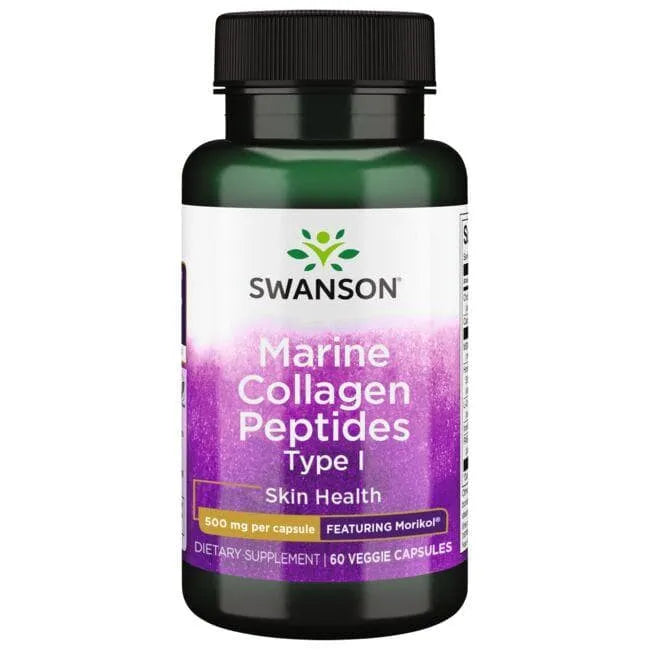 Marine Collagen Peptides Type I - 500 mg - N60 - Swanson - Papildai