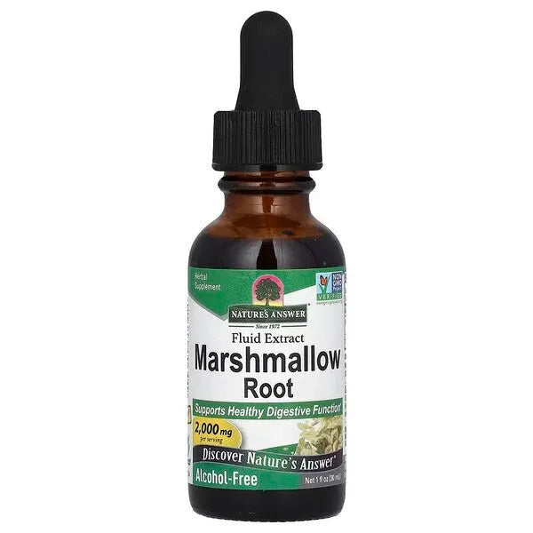 Marshmallow Root 2000mg - 30 ml - Nature’s Answer - Papildai