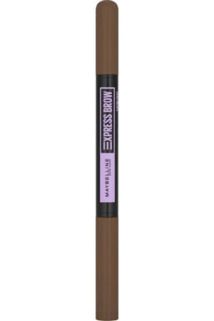 MAYBELLINE Express Brow Satin Duo Dvigubas pieštukas antakiams Nr. 03 Brunette 1vnt - Kosmetika