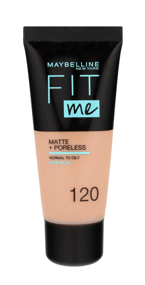 Maybelline Fit Me! Matinis Pagrindas Nr. 120 Klasikinė Dramblio Kaulo spalva 30ml - Kosmetika