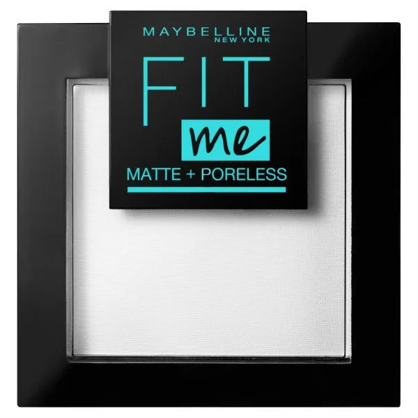 MAYBELLINE Fit Me! Matinis + Porų užpildas kompaktinė pudra Nr. 090 Permatomas 9g - Kosmetika