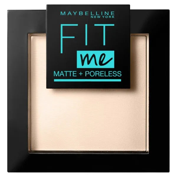 Maybelline Fit Me! Matte + Poreless Compact Powder Nr. 120 Klasikinė dramblio kaulo spalva 9g - Kosmetika