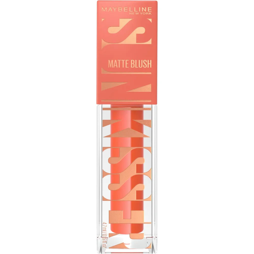 MAYBELLINE Sunkisser Hazy Matte Liquid Blush 34 Peachy Quench 4.7 ml - Kosmetika