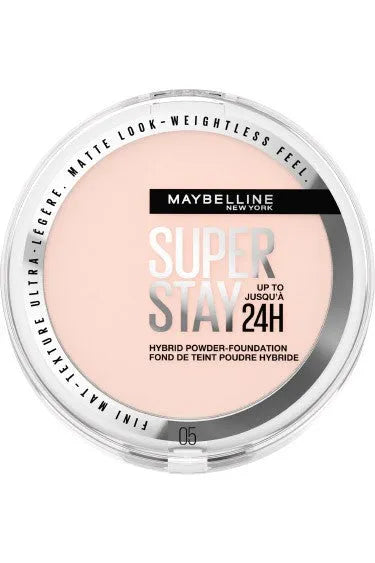 MAYBELLINE Super Stay Hybrid Powder Foundation 24H Nr. 05 - 9g - Kosmetika