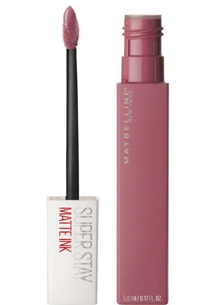 MAYBELLINE Super Stay Matte Ink Matinis skystas lūpų dažai Nr. 15 - Mylimasis 5ml - Kosmetika