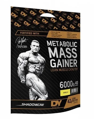 Metabolic Mass Gainer Vanilla - 6000g - Dorian Yates - Sporto papildai