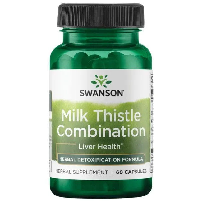 Milk Thistle Combination - N60 - Swanson - Papildai
