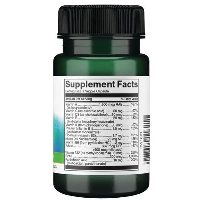 Mini Cap Multi - Multivitaminai - N30 - Swanson - Papildai