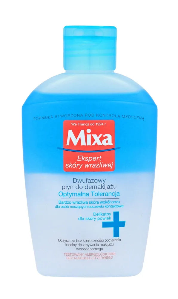 Mixa dvifazis makiažo valiklis 125ml - Kosmetika