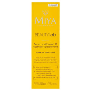 MIYA BEAUTY.lab Serumas su vitaminu C šviesinantis 30ml - Kosmetika
