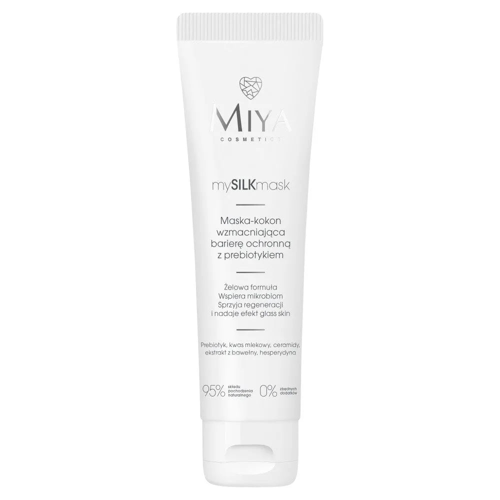 MIYA mySILKmask Cocoon mask with prebiotics strengthening the protective barrier 60 ml - Kosmetika