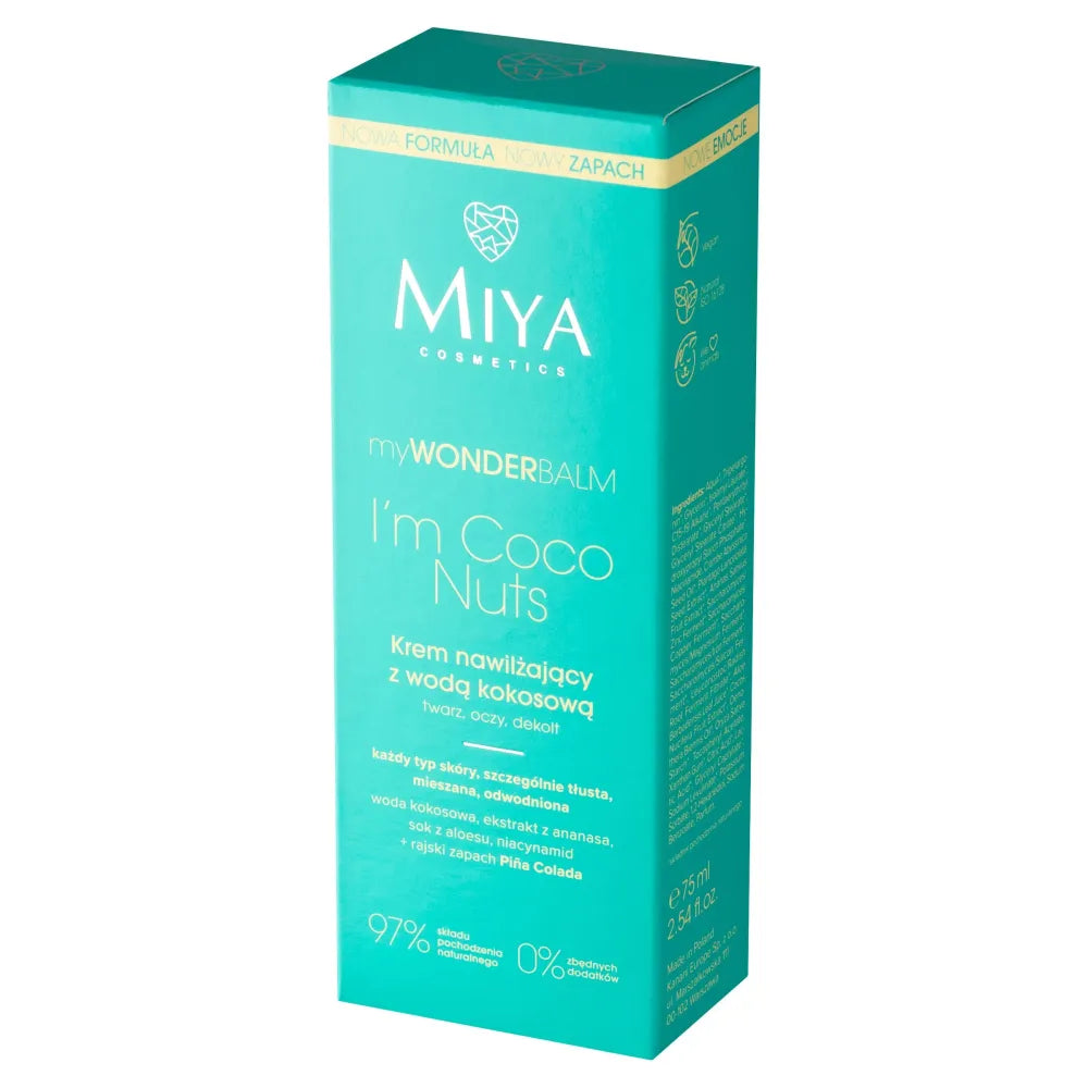 MIYA myWONDERbalm I’m Coco Nuts drėkinamasis kremas 75ml - Kosmetika